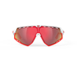 DEFENDER WHITE-RED BUMPERS/MULTILASER RED kerékpáros szemüveg