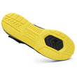 SPIUK kerékpáros cipő - MOTIV - beltéri  - fekete-sárga - Méret: 42