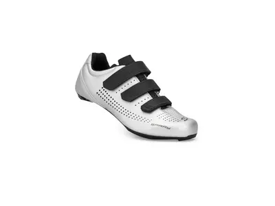 SPIUK kerékpáros országúti cipő - SPRAY - ezüst-fekete - Méret: 43