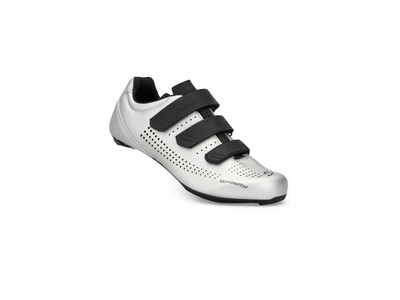 SPIUK kerékpáros országúti cipő - SPRAY - ezüst-fekete - Méret: 39