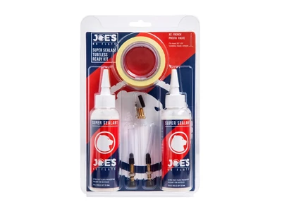 Joe's No-Flats Tubeless Ready Kit - Super Sealant belső nélküli rendszer [25 mm]