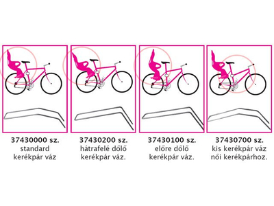 Okbaby tartórúd gyermeküléshez női vázas kerékpárhoz (37430700)