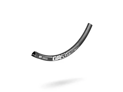 Abroncs DT Swiss GR 531 Gravel 650b disc 24h fekete 24mm