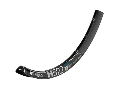 Abroncs DT Swiss H 522 27.5' 28h fekete 25mm