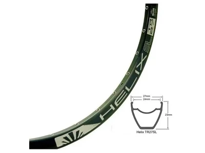 Abroncs SUNringlé Helix TR27 SL tubeless ready 29' 32H fekete