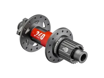 Agy DT Swiss 240 EXP Boost hátsó disc 6 csavaros 148x12mm 32h fekete Microspline