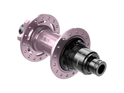 Agy DT Swiss 350 DEG limited hátsó disc 6 csavar boost 12/148mm 32h Sram XD pink