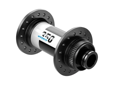 Agy DT Swiss 350 Hybrid első disc center lock boost 110/15mm 32h fekete ÚJ