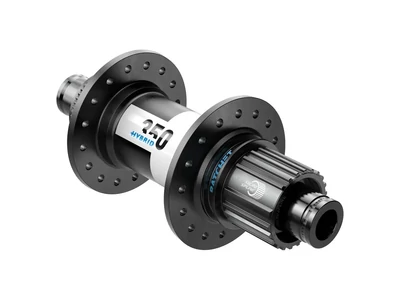 Agy DT Swiss 350 Hybrid hátsó disc CL boost 148/12mm 32h fekete Microspline ÚJ