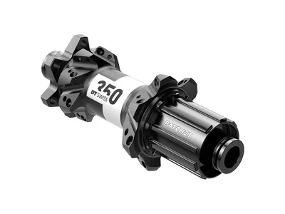 Agy DT Swiss 350 Straightpull BOOST hátsó disc 6 csavaros 148/12mm 28h fekete ÚJ