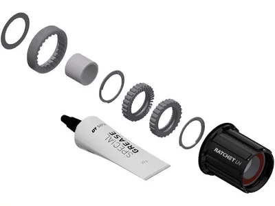 Agyhoz DT Swiss átalakító kit Ratchet LN Shimano HG 36T acél