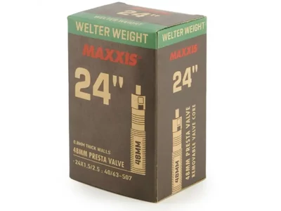 Belső Maxxis 24X1.5/2.5 WELTER WEIGHT Presta szelepes 48mm 148g