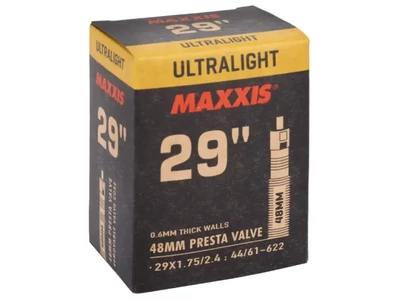Belső Maxxis 29x1.75/2.4 ULTRALIGHT Presta szelepes 48mm 155g
