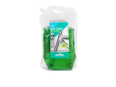 Kerékpártisztító Motorex BIKE CLEAN utántöltő tasak 2L