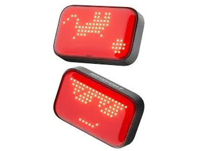Hátsó lámpa smart emoji iGPSPORT ET6 ÚJDONSÁG!