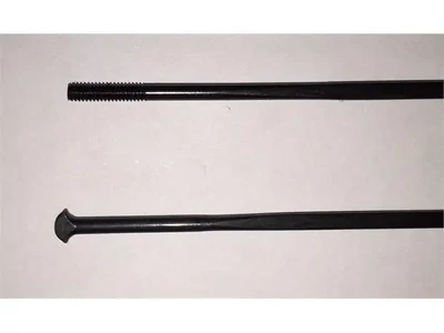 Küllő DT Swiss Aero comp egyenes T-fejjel 2.0/2.3/1,25x270 fekete