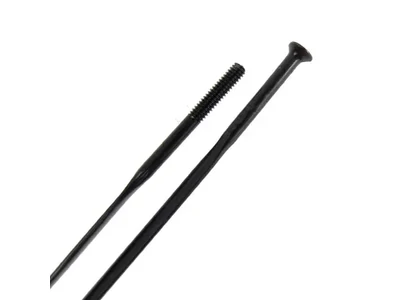 Küllő DT Swiss Aerolite egyenes 2.0/2.3/0.9x300 fekete
