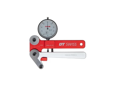 Küllőfeszességmérő DT Swiss analóg piros/ezüst