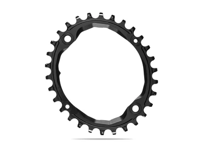 Lánckerék aB MTB OVAL 104BCD N/W fekete 30T (csavarok a csomagban)