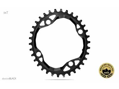 Lánckerék aB MTB OVAL 104BCD N/W fekete 32T