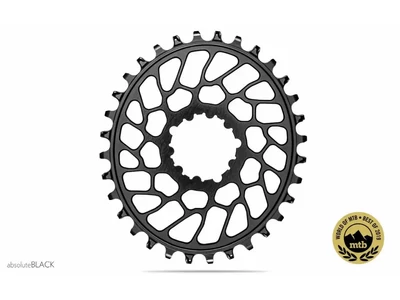Lánckerék aB MTB OVAL SRAM BB30/PF30 N/W  fekete (0mm offset) 34T