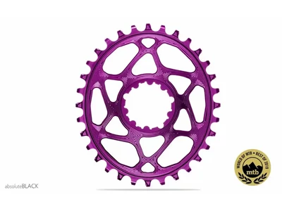 Lánckerék aB MTB OVAL SRAM Direct Mount  BOOST 148 lila (3mm offset) 34T