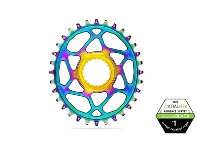 Lánckerék aB MTB OVAL XTR/XT 9100/8100 12 spd DM PVD oil slick N/W 32T