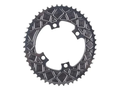Lánckerék aB Országúti OVAL 110BCD asszim Shimano 9000/6800 4 lyukas szürke 52T