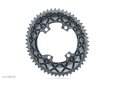 Lánckerék aB Országúti OVAL 110BCD asszim Shimano 9100/8000 4 lyukas szürke 50T