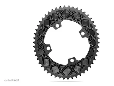 Lánckerék aB Országúti OVAL 110BCD FSA 4 lyukas fekete 52T