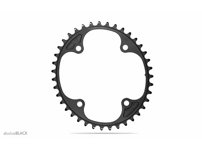 Lánckerék aB Országúti OVAL Campagnolo fekete 145/112BCD 4 lyukas 39T