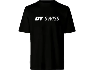 Póló DT Swiss fekete fehér logós S