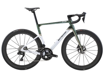 Bottecchia 74A EMME5 RED AXS DISK országúti kerékpár - MarbleGreenWhite