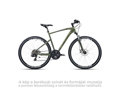 Bottecchia 310 LITE CROSS FS L-TWOO A2 DISK 21S Férfi cross trekking kerékpár - MATT GREEN