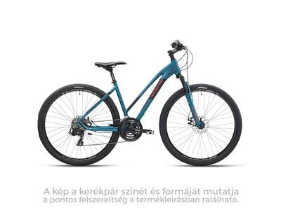 Bottecchia 310 LITE CROSS FS SHIMANO TY500 21S DISK Női cross trekking kerékpár - MATT BLUE