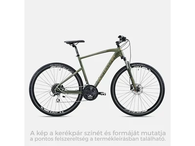 Bottecchia 320 FS ACERA DISK 24S MAN Férfi cross trekking kerékpár - 2026 - MATT GREEN
