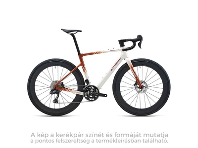 Bottecchia 51BZ GRAVEL OVERLAND Shimano GRX 825 Di2 24S Gravel kerékpár - 2026 BIANCO MARRONE