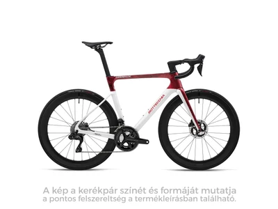 Bottecchia 65DM ROAD SHIMANO 105 24S DISK - 2026 - RED ICE WHITE