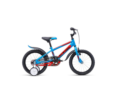 CTM TOMMY gyermek kerékpár, matt kék/piros