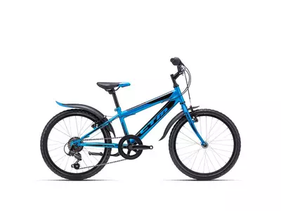 CTM SCOOBY 2.0 gyermek kerékpár 20" kék/fekete, méret: 11"