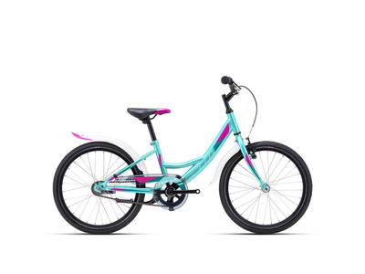 CTM MAGGIE 1.0 gyermek kerékpár, matt türkíz/pink