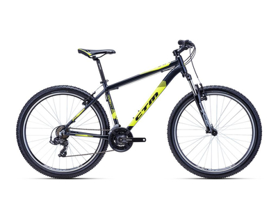 CTM REIN 1.0 (27,5") MTB kerékpár, sötétkék/sárga