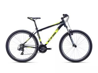 CTM REIN 1.0 MTB 27,5" kerékpár 27,5" sötétkék/sárga, méret: XL (20")