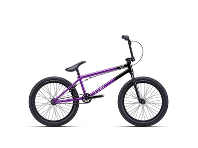 CTM POP HI-TEN BMX 20" kerékpár 20" fekete/lila, méret: 21"