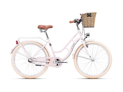 CTM FIORE (26") női City/Városi kerékpár, gyöngyház világos rózsaszín