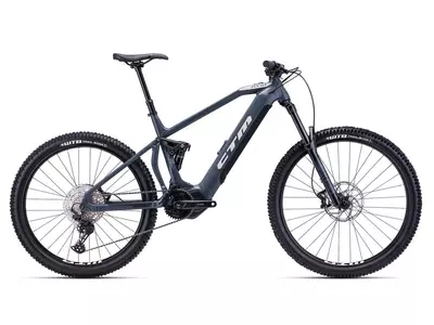 CTM SWITCH XPERT összteleszkópos e-bike kerékpár 29" / 27,5" matt anthracit/ezüst, méret: M