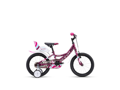 CTM JENNY gyermek kerékpár, 1 sebességes, dark pink pearl színben - 2023