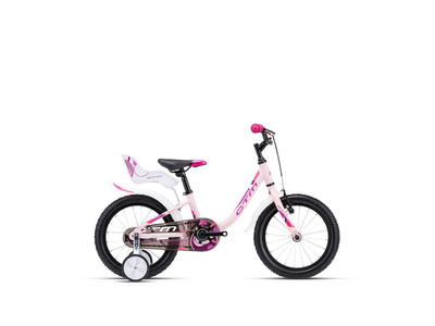 CTM MARRY gyermek kerékpár, 1 sebességes, matt light pink/purple színben - 2023