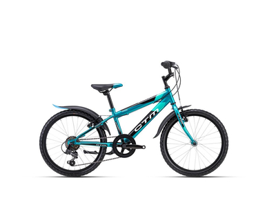 CTM SCOOBY 2.0 gyermek kerékpár, 6 sebességes, dark  turquoise színben - 2023