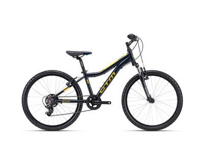 CTM ROCKY 2.0 gyermek kerékpár, 7 sebességes, petroleum/mango színben - 2023